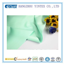 Tissu de spandex extensible vert tricoté à la main pour les textiles de maison